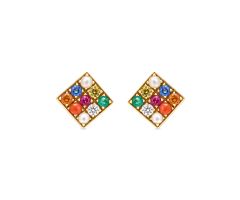 Navarathna Diamond Ear Wear -IH24040107