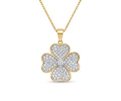 Flower Diamond Pendant -RO26030037