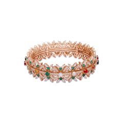 Vbj Navarathana Diamond Bangle -IH25021464